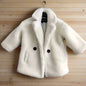 Kids Autumn And Winter Coat White 110cm