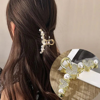 Crystal Pearl Clip Claw - Kia Day Design