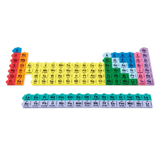 hand2mind Connecting Color Tiles Periodic Table For Kids - - educational toy