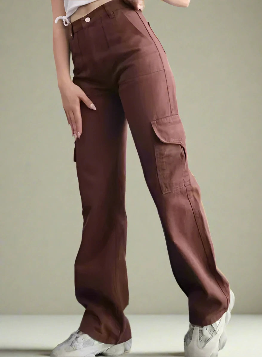 Retro Y2K Tech wear Cargo Pants