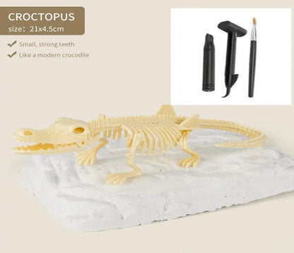 Dinosaur Fossils Archaeological Excavation Toy Kia Day Design