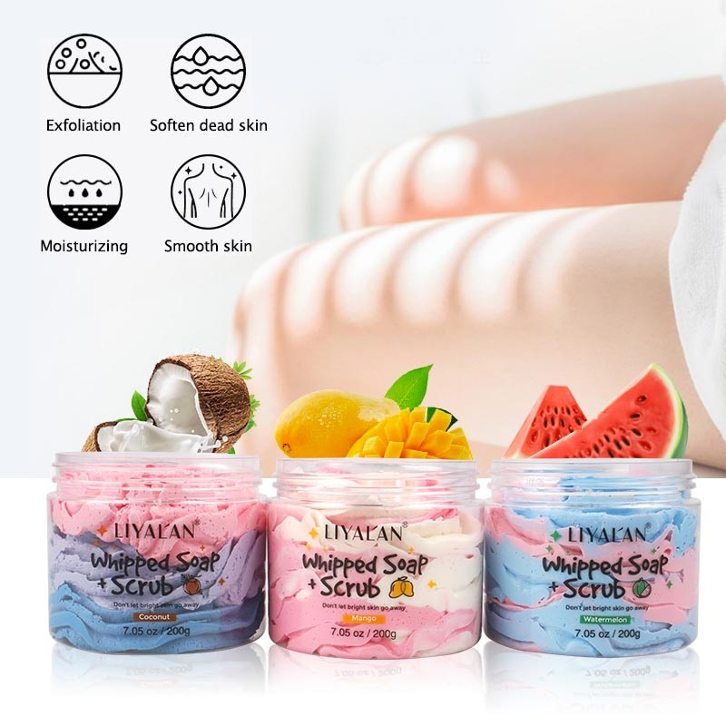 Cleansing Whipped Bath Soap - - soap