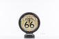 Black Gasoline 66 Gas Pump Clock - - Decor