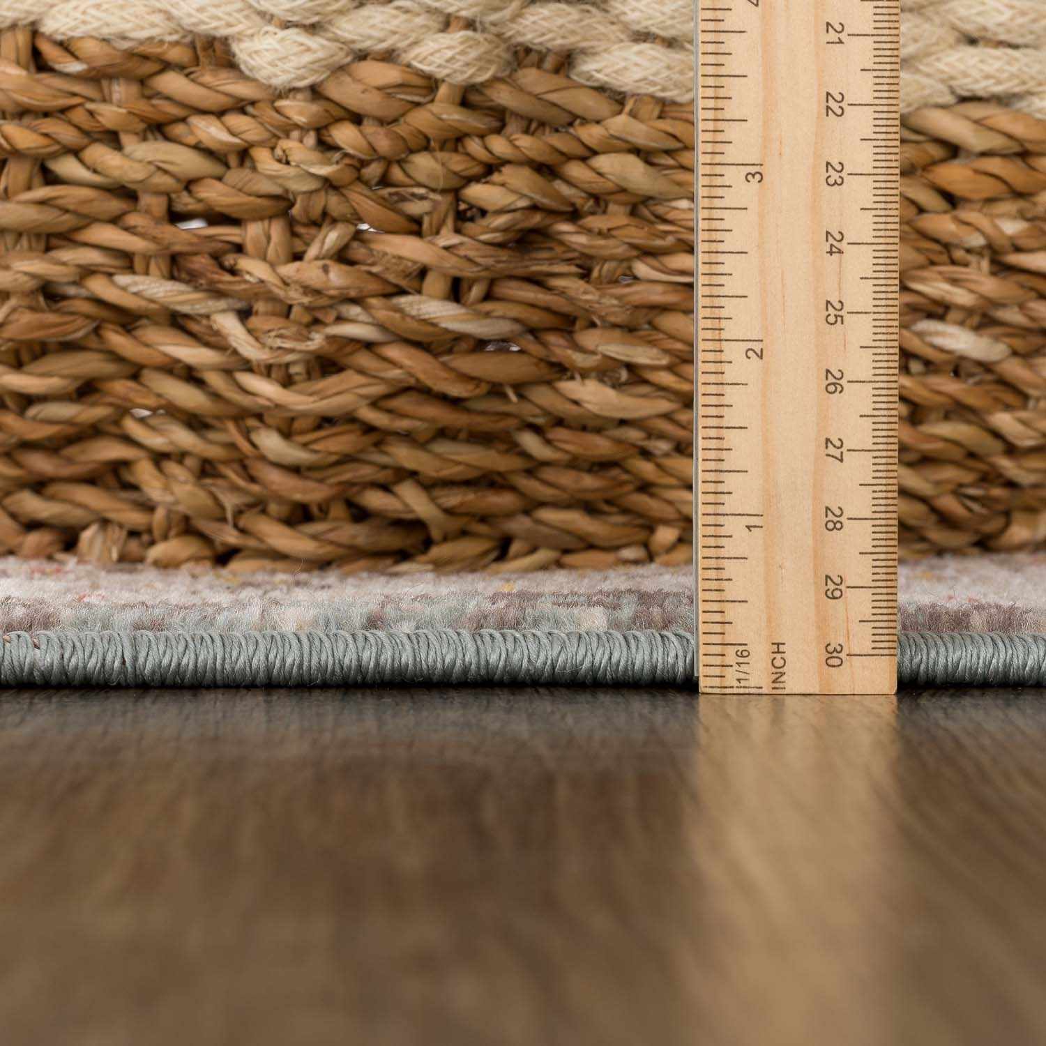 Peeta Brown Medallion Area Rug - - Rugs