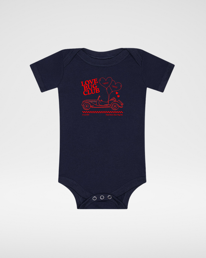 THE LOVE BUG CLUB TEE - ONESIE BLACK - - Baby & Toddler Tops