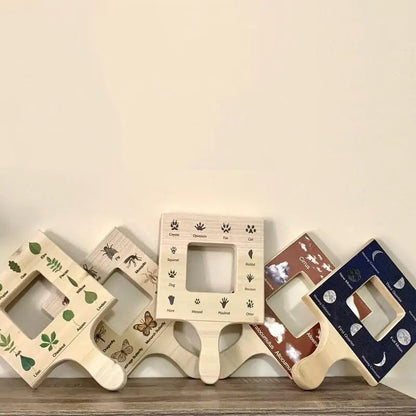 Wooden Montessori Busy Board Toys Kia Day Design