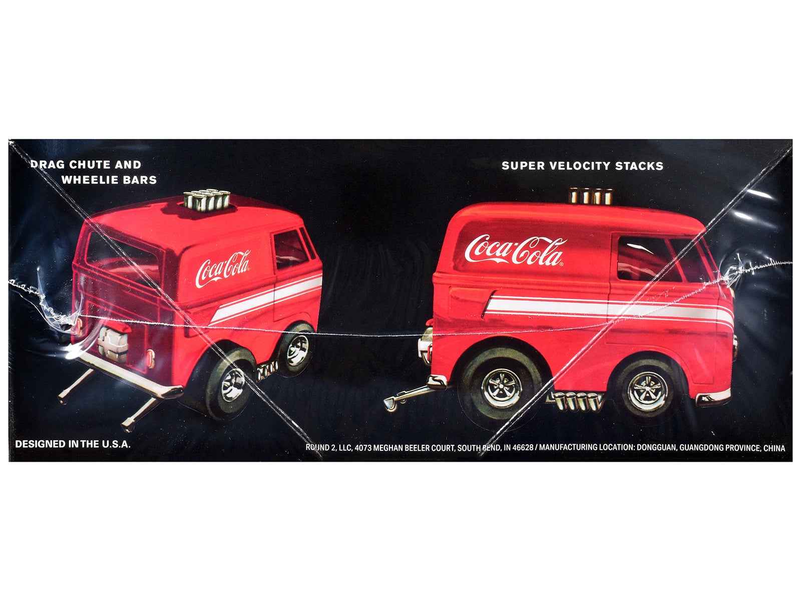Skill 2 Model Kit Volkswagen Van Show Rod "Coca-Cola" 1/25 Scale Model by AMT - - Volkswagen Models