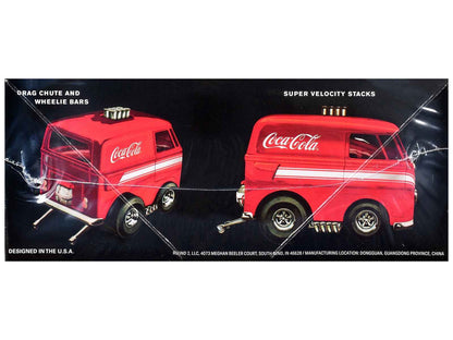 Skill 2 Model Kit Volkswagen Van Show Rod "Coca-Cola" 1/25 Scale Model by AMT - - Volkswagen Models