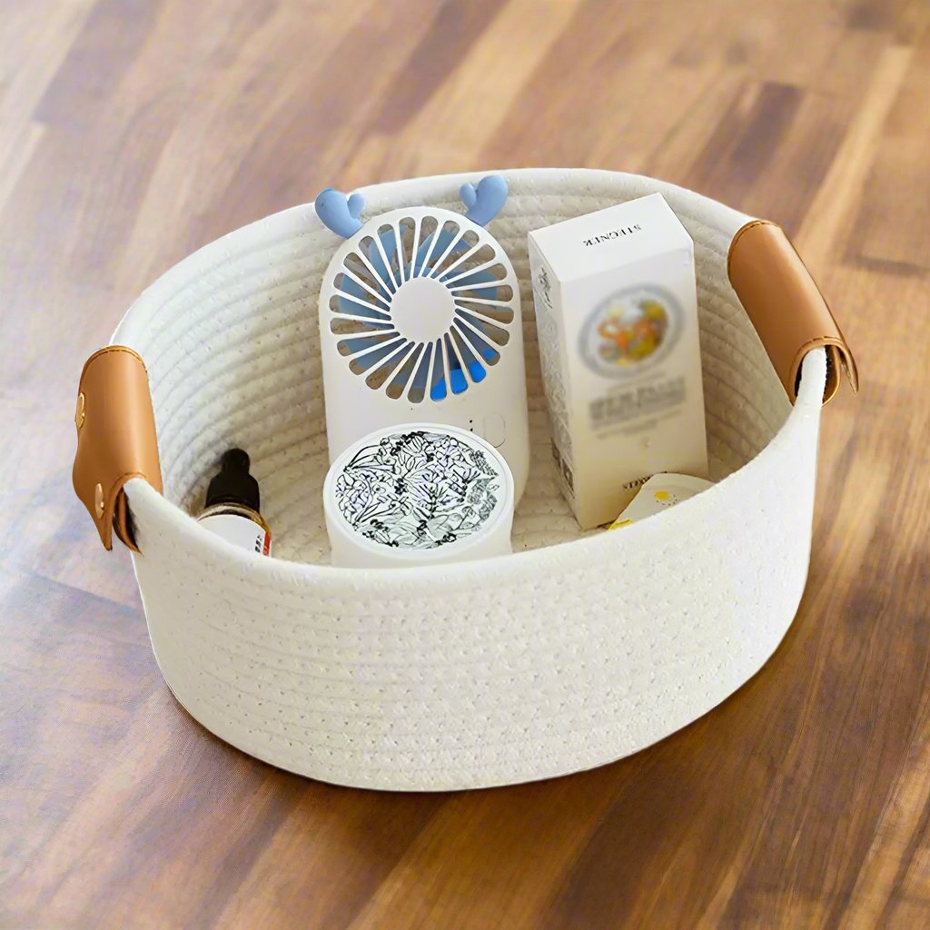 Cotton Rope Storage Basket