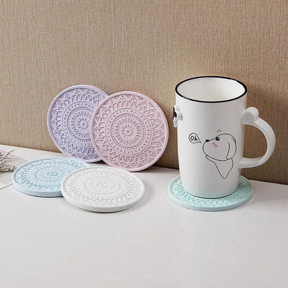Pastel Round Table Mats - Kia Day Design