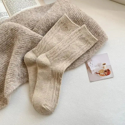 Cozy Comfort Sock Set light beige