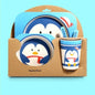 Childrens Eco-Friendly Bamboo Fiber Dishes blue