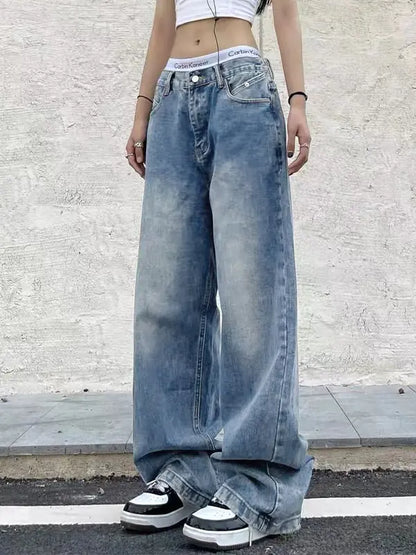 Vintage Jeans For Women Blue Medium