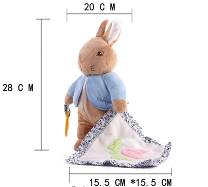 Bunny Comfort Blanket Plush Toy for Sleep Kia Day Design