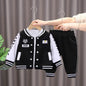 Childrens Baseball Jacket Black 80Cm