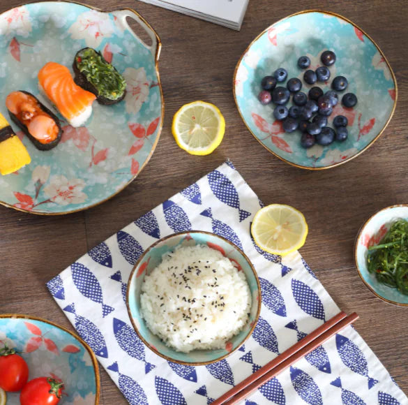Ceramic Bowls - Japanese Tableware Set - Kia Day Design