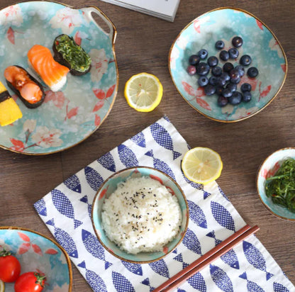 Ceramic Bowls - Japanese Tableware Set - Kia Day Design