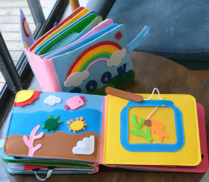 Feltastic Montessori Story Book Kia Day Design