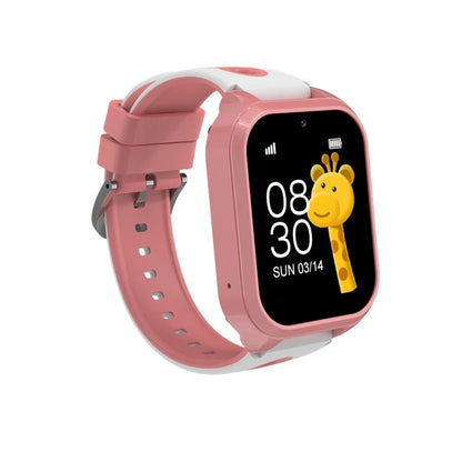 4G Kids Sos Call GPS 700MAH Childrens Waterproof Detachable Body Smart Watch Kia Day Design