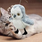 Flapping Bird Cat Toy USB Rechargeable Picture Style 17cm