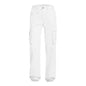 Adjustable Cargo Pants Women Straight Fit Baggy Wide Leg High Waist Pants Pockets Retro Street Style Casual Trousers - WHITE -