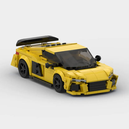 Supercar R8 Racer Brick Car Toys Kia Day Design