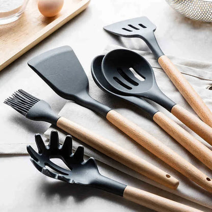 Non Stick Pot Spatula And Spoon Kia Day Design