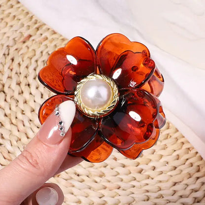 Flower Shaped Hair Clips - Kia Day Design