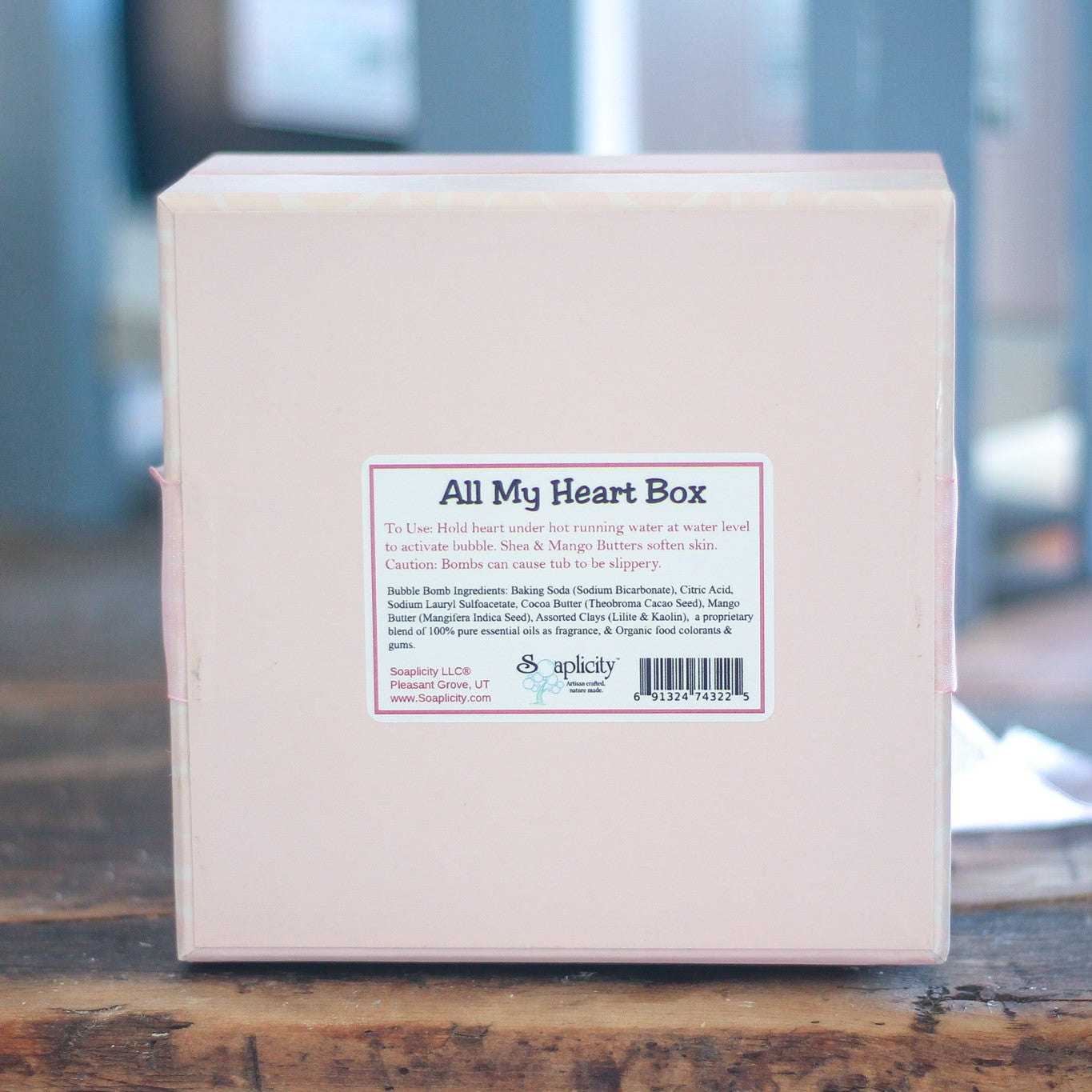 All My Heart Bubble Bomb Gift Set - - Bundles