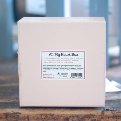 All My Heart Bubble Bomb Gift Set - - Bundles