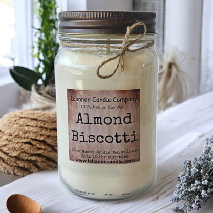 Almond Biscotti Candle - - Candles & Melts