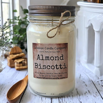 Almond Biscotti Candle - - Candles & Melts
