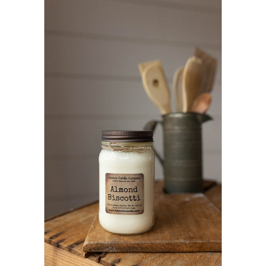 Almond Biscotti Candle - - Candles & Melts