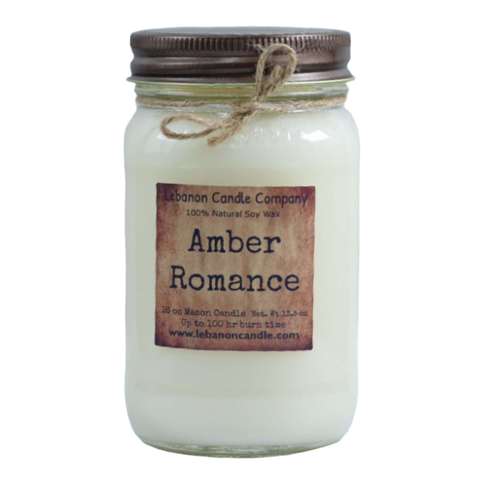 Amber Romance Candle - - Candles & Melts
