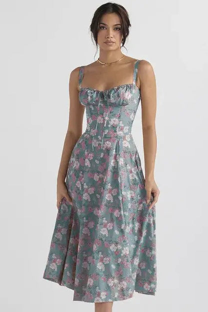 Ladies Square Neck Sundress - Kia Day Design