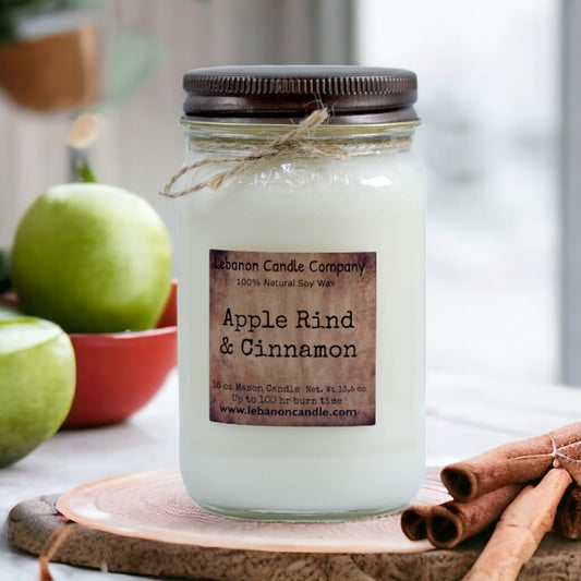 Apple Rind & Cinnamon Candle - - Candles & Melts