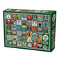 Art Nouveau Tiles 1000 Piece Jigsaw Puzzle Cobble Hill - - Jigsaw Puzzle