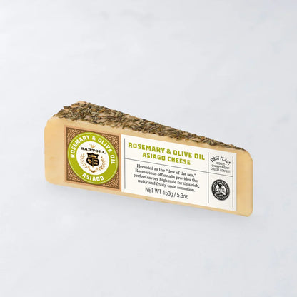 Asiago w/ Rosemary- Keystone Cheese- {{Product type}}