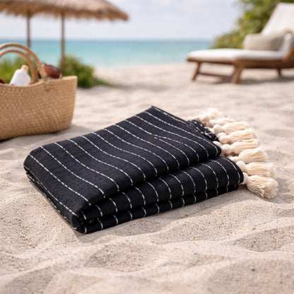 Assorted Loom Beach Towels - - Towel