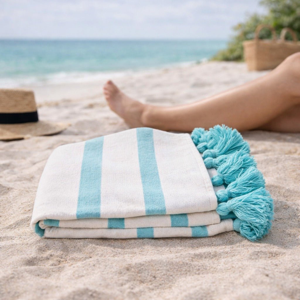 Assorted Loom Beach Towels - - Towel