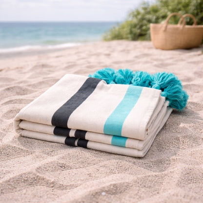 Assorted Loom Beach Towels - - Towel