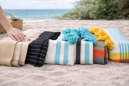 Assorted Loom Beach Towels - - Towel