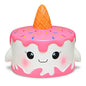 Squishy Animal Toys white pink 11 CM