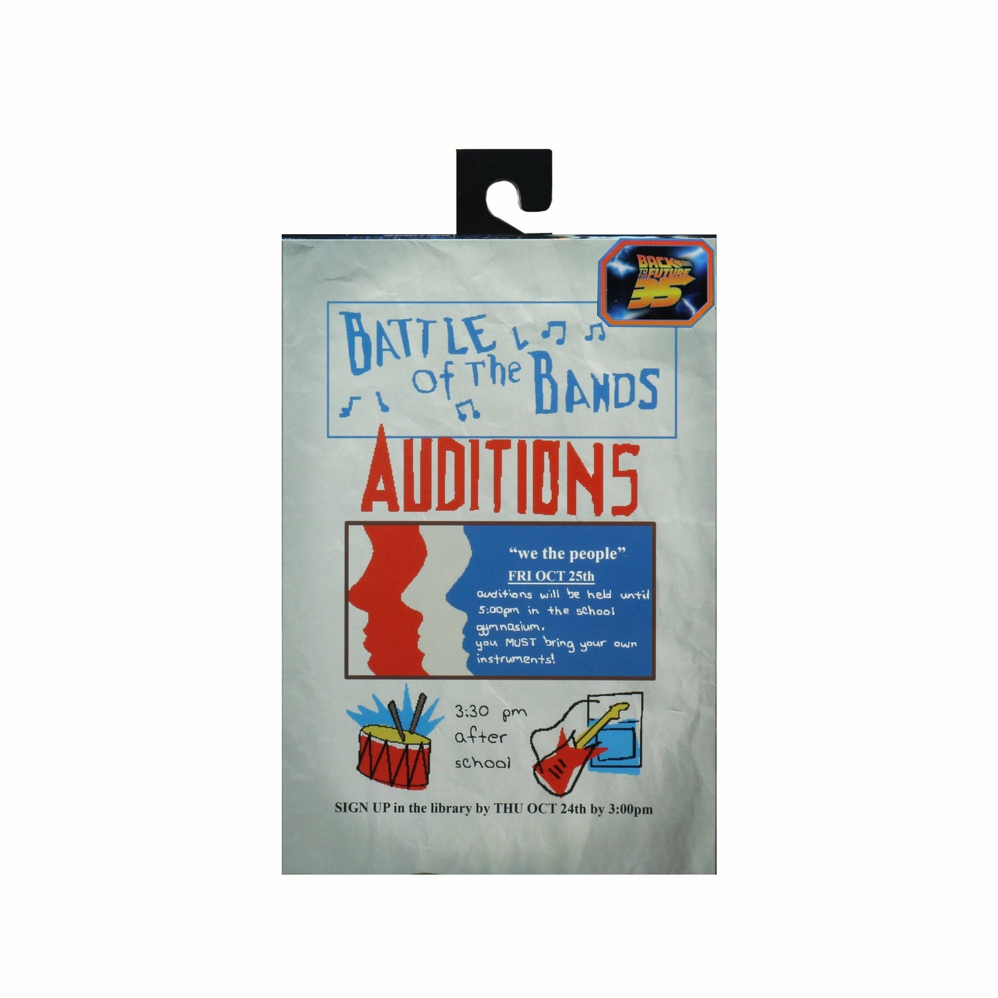 NECA Back to the Future 7" Scale Action Figure - Ultimate Marty McFly (1985 "Audition")- Back to the Future™- {{Product type}}
