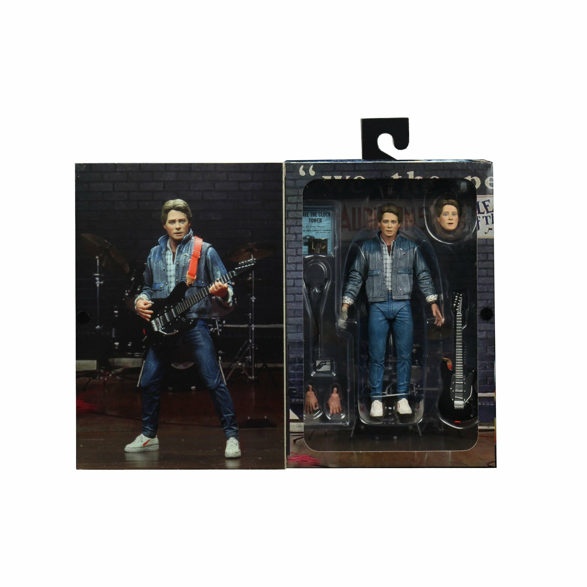 NECA Back to the Future 7" Scale Action Figure - Ultimate Marty McFly (1985 "Audition")- Back to the Future™- {{Product type}}