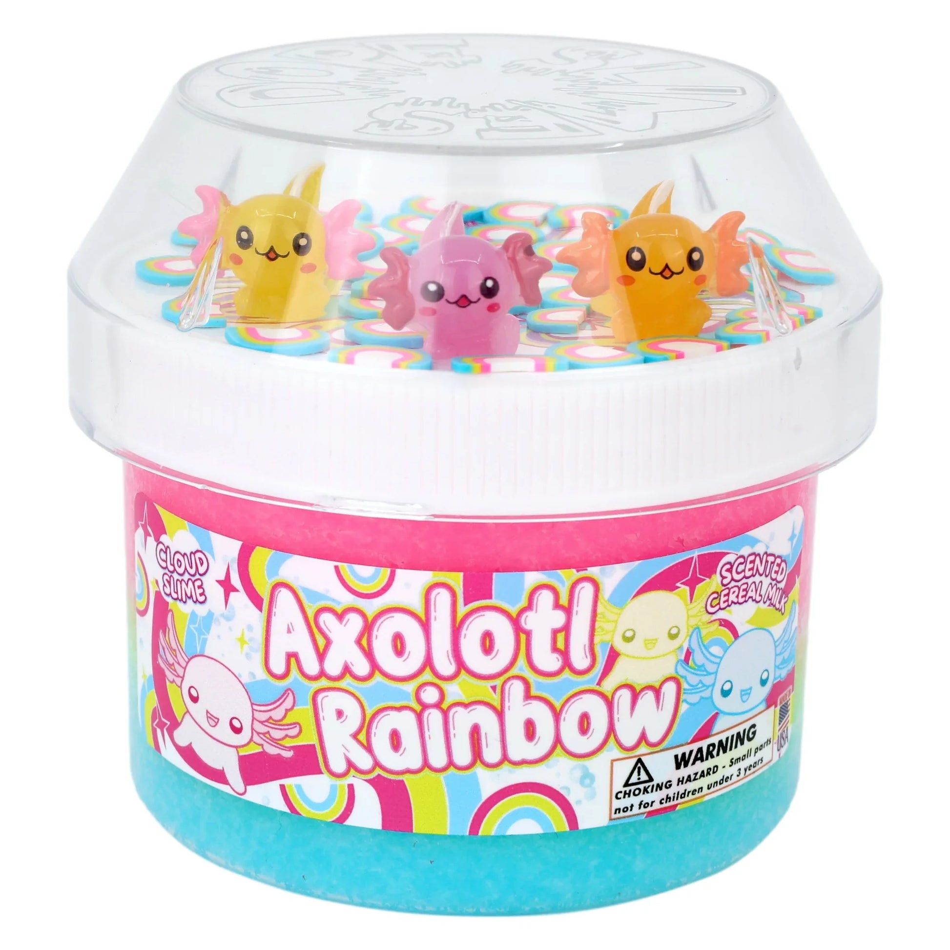 Axolotl Rainbow Dope Slime - - Accessories