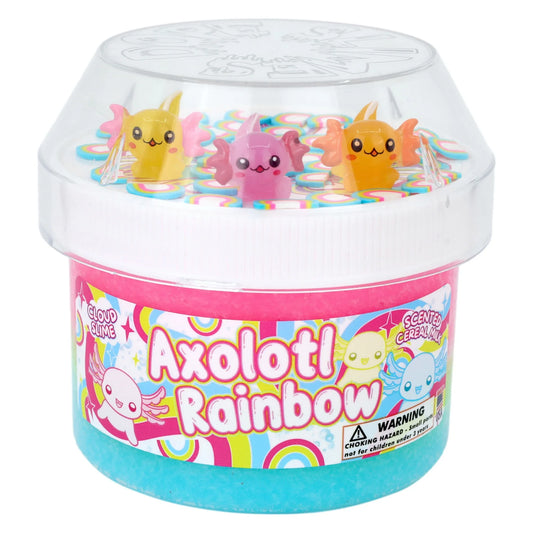 Axolotl Rainbow Dope Slime - - toy