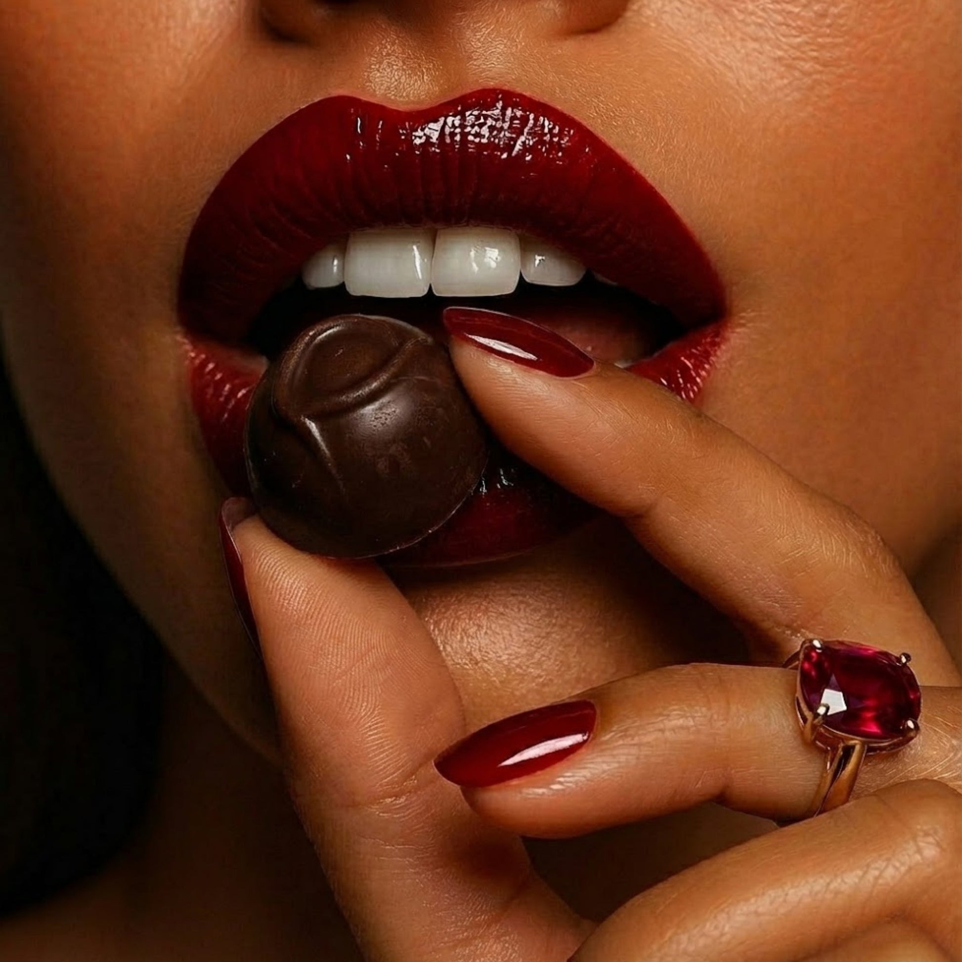 Andy Anand Belgian Dark Chocolate Cherry Cordials, 25 pc – Vegan, 60% Cocoa Butter, Rich Liquid Center, Birthday & Valentine's Gift Box - - Food & Beverages > Desserts & Sweets > Chocolate