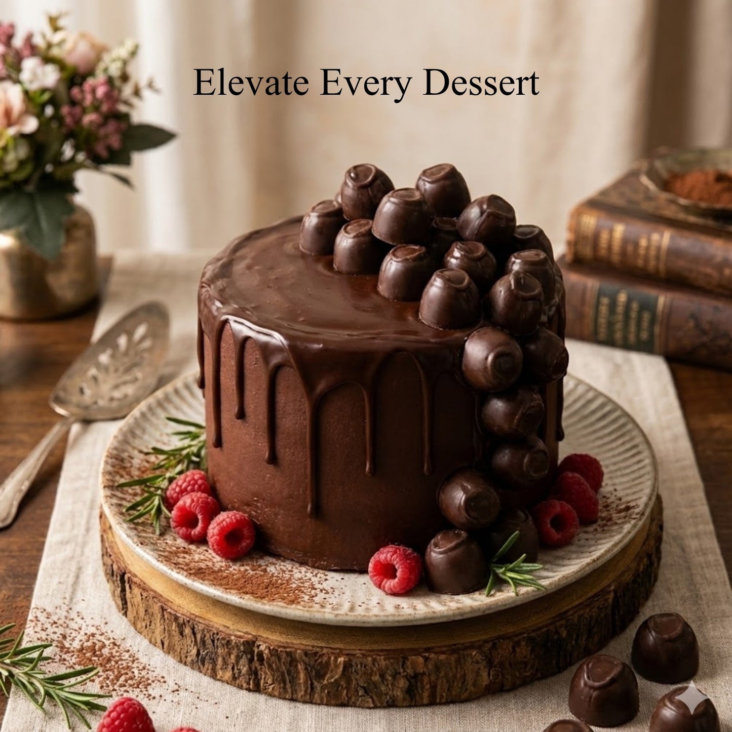 Andy Anand Belgian Dark Chocolate Cherry Cordials, 25 pc – Vegan, 60% Cocoa Butter, Rich Liquid Center, Birthday & Valentine's Gift Box - - Food & Beverages > Desserts & Sweets > Chocolate