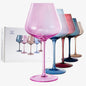 Love Stemmed Wine Glassware, Set of 6 - Flower Blooms - Stemmed
